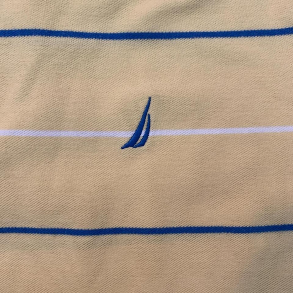 Nautica stiped polo shirt - Picture 5 of 5